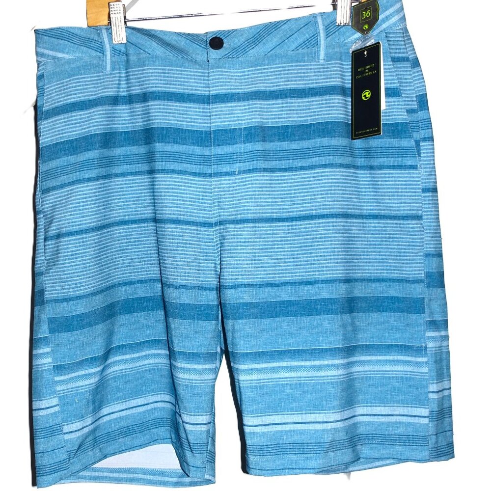 Ocean Current Blue Boardshorts 36 NWT $44.00